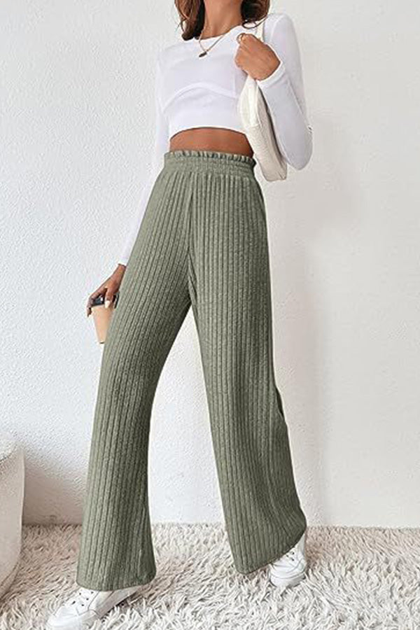 A Vintage Style Trousers with Delicate Timeless Details
