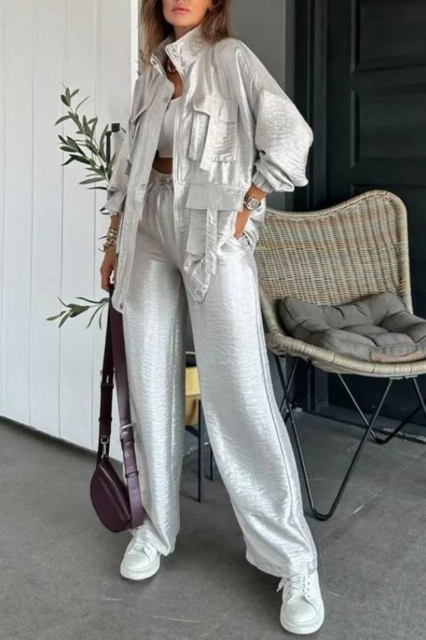 A Vintage Style Pants with Delicate Timeless Details
