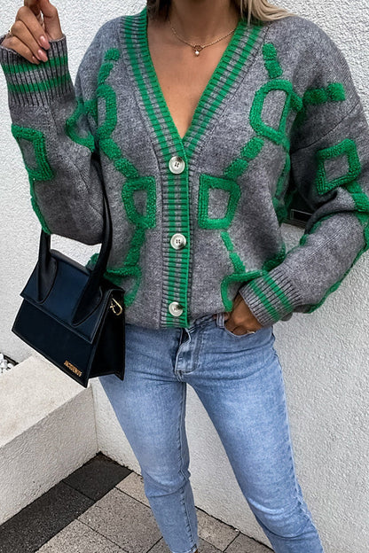 A Vintage Style Cardigan with Delicate Timeless Details
