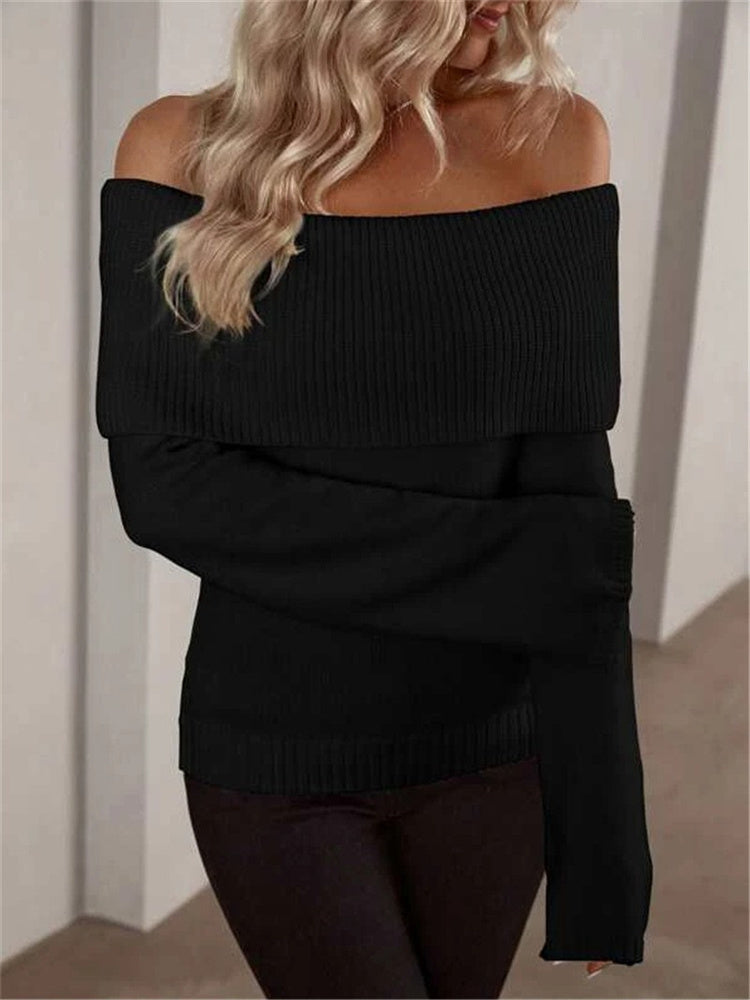 Well Tailored Sweater with a Graceful Silhouette
