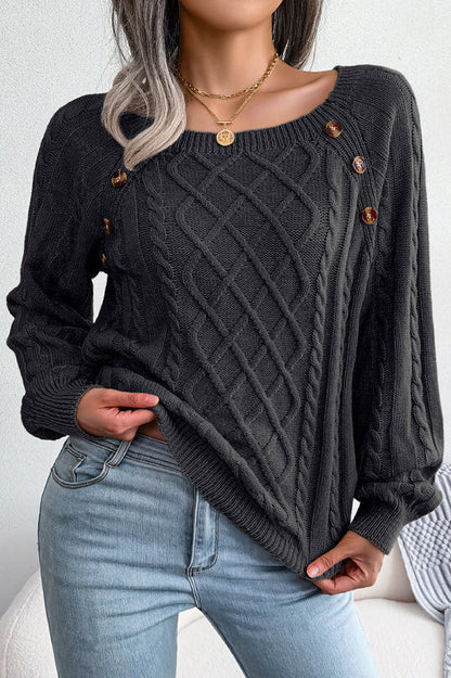 Beautifully Finished Sweater in a Timeless Design