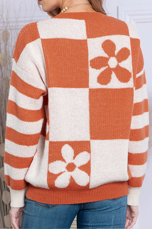 Classic Vintage Sweater with a Flattering Fit