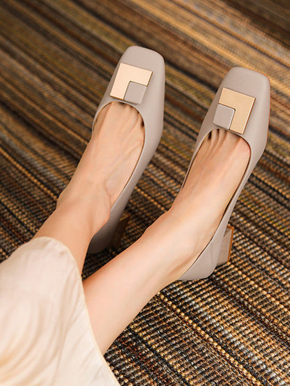 A Vintage Style Shoes with Delicate Timeless Details