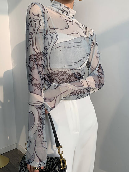Vintage Inspired Blouse with a Contemporary Edge