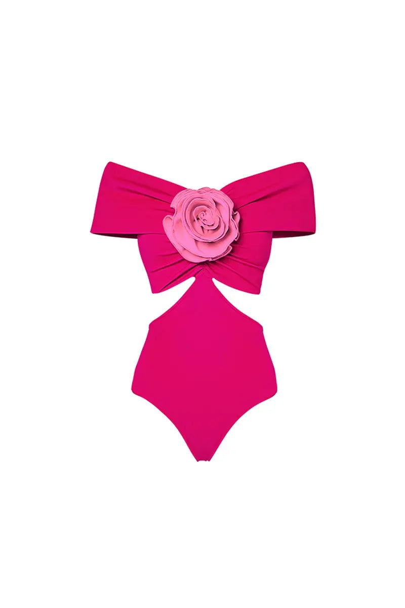 A Vintage Style Swimsuit with Delicate Timeless Details