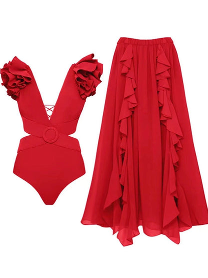 Effortlessly Elegant Swimsuit with a Timeless Design