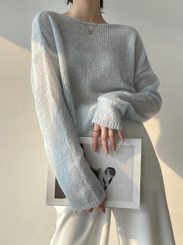 Beautifully Finished Sweater in a Timeless Design