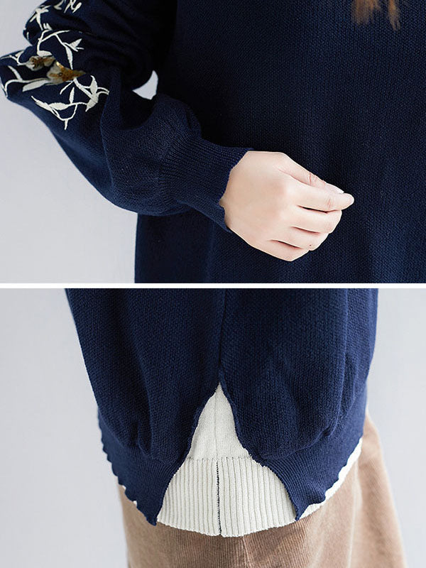 Beautifully Finished Sweater in a Timeless Design