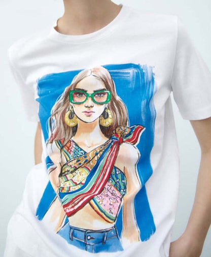 Beautifully Crafted T-Shirt in a Classic Style