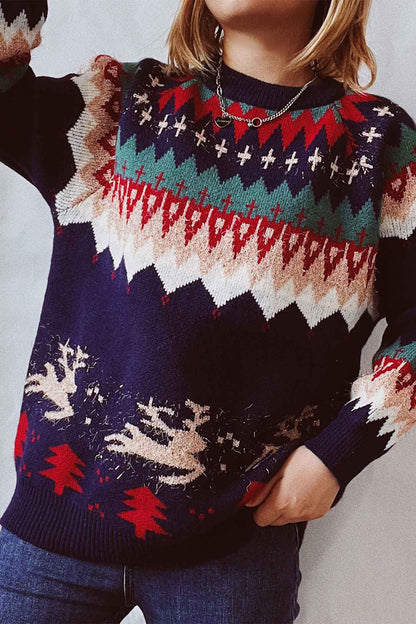 A Vintage Style Sweater with Delicate Timeless Details
