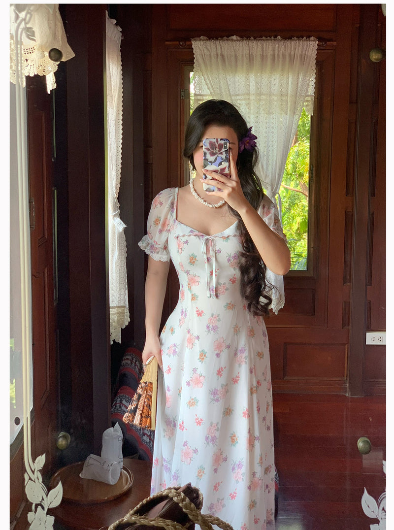A Vintage Style Dress with Delicate Timeless Details