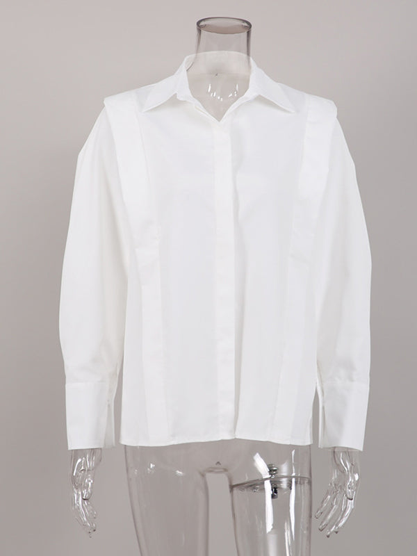 Well Tailored Blouse with a Graceful Silhouette