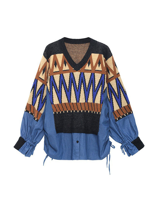 Classic Vintage Sweater with a Flattering Fit