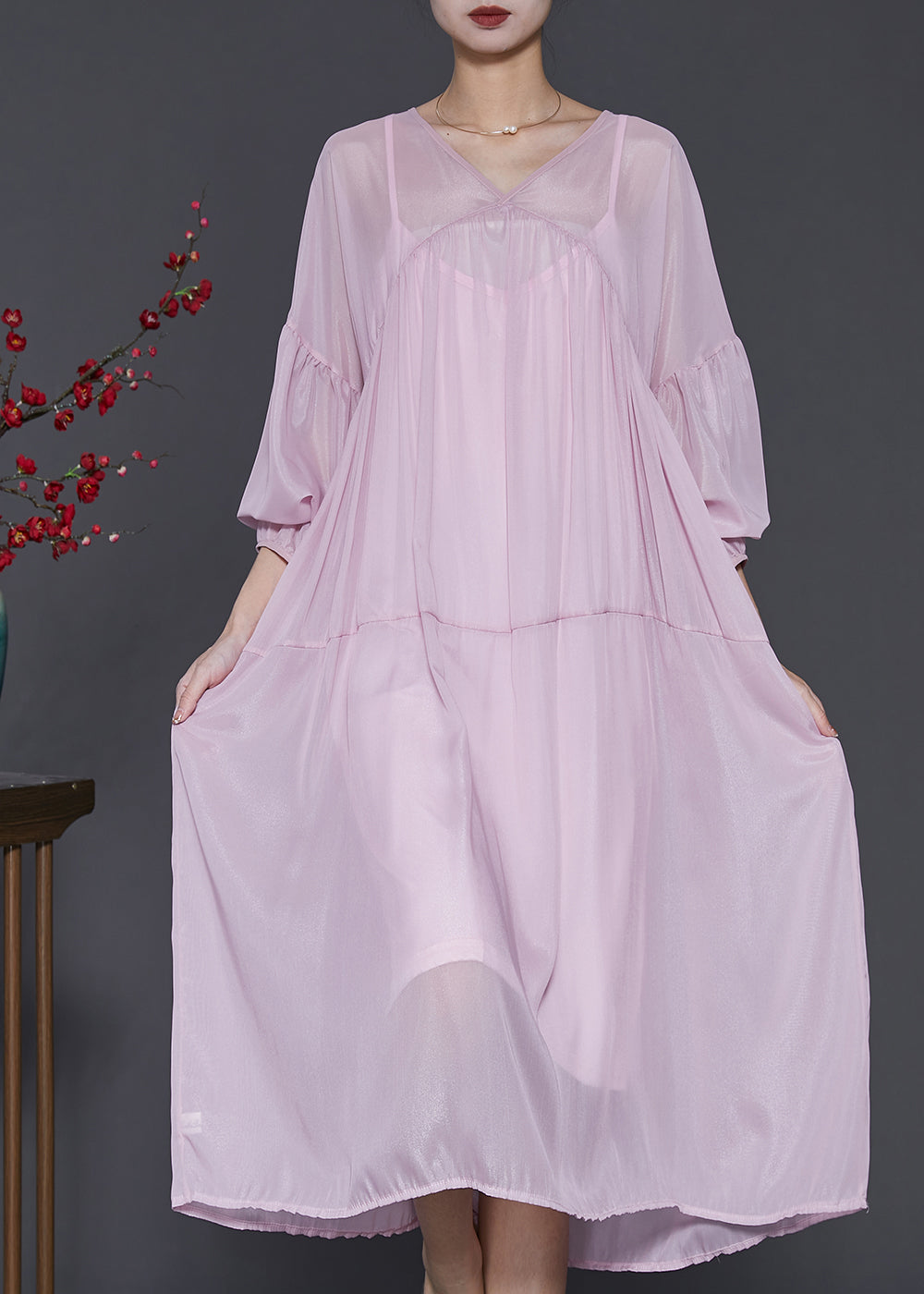 A Vintage Style Dress with Delicate Timeless Details