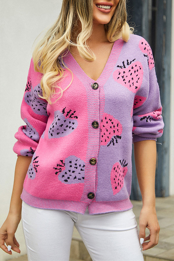 Classic Vintage Cardigan with a Flattering Fit
