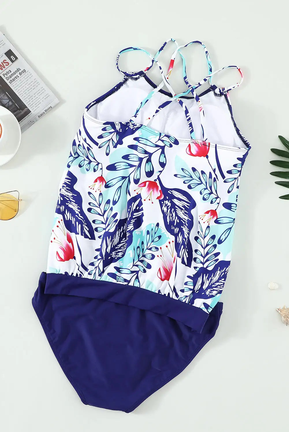 Vintage Inspired Tankini with a Contemporary Edge