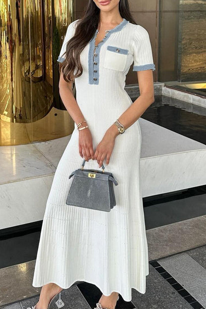 Well Tailored Dress with a Graceful Silhouette