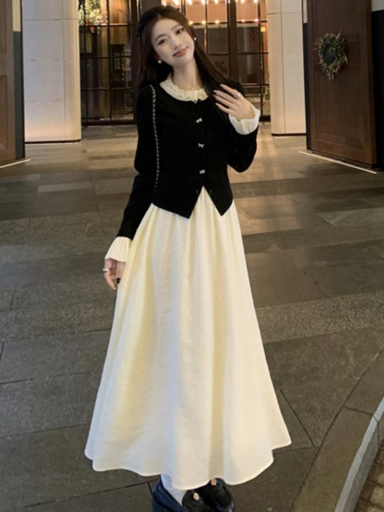 A Vintage Style Dress with Delicate Timeless Details
