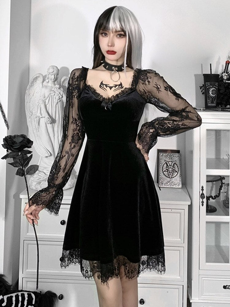 A Vintage Style Dress with Delicate Timeless Details