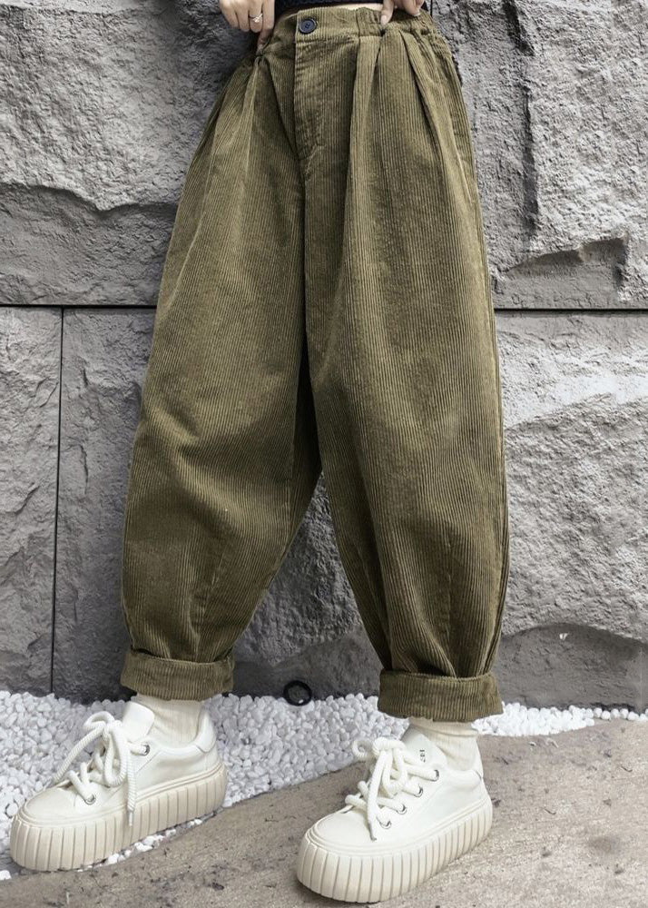 A Vintage Style Pants with Delicate Timeless Details
