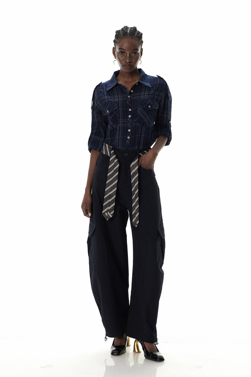 A Vintage Style Pants with Delicate Timeless Details