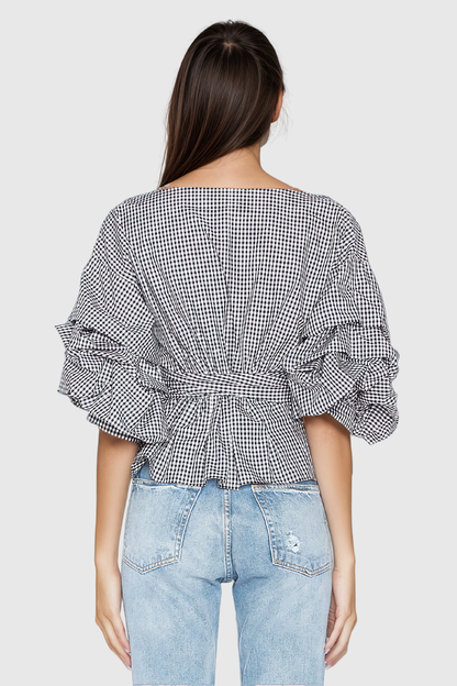 Gracefully Styled Top for Any Occasion