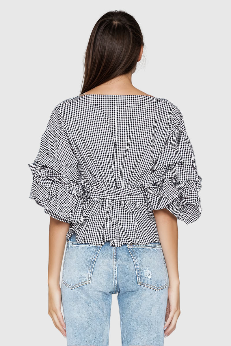 Gracefully Styled Top for Any Occasion