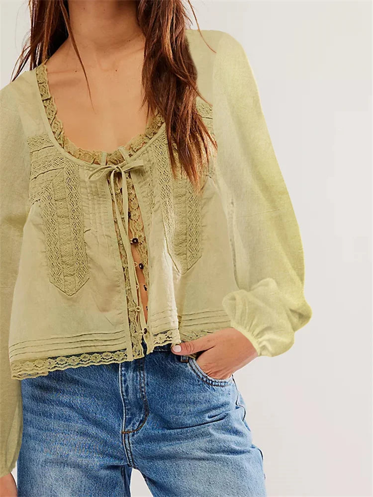Vintage Inspired Blouse with a Contemporary Edge
