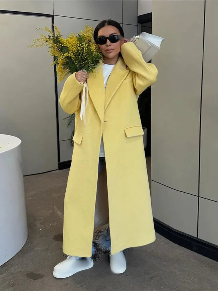 Well Tailored Coat with a Graceful Silhouette