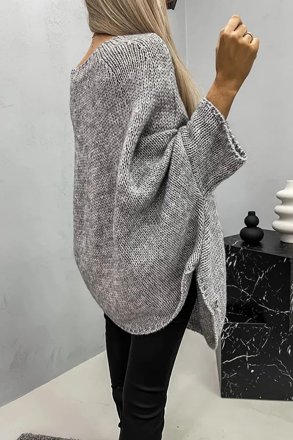 A Vintage Style Sweater with Delicate Timeless Details