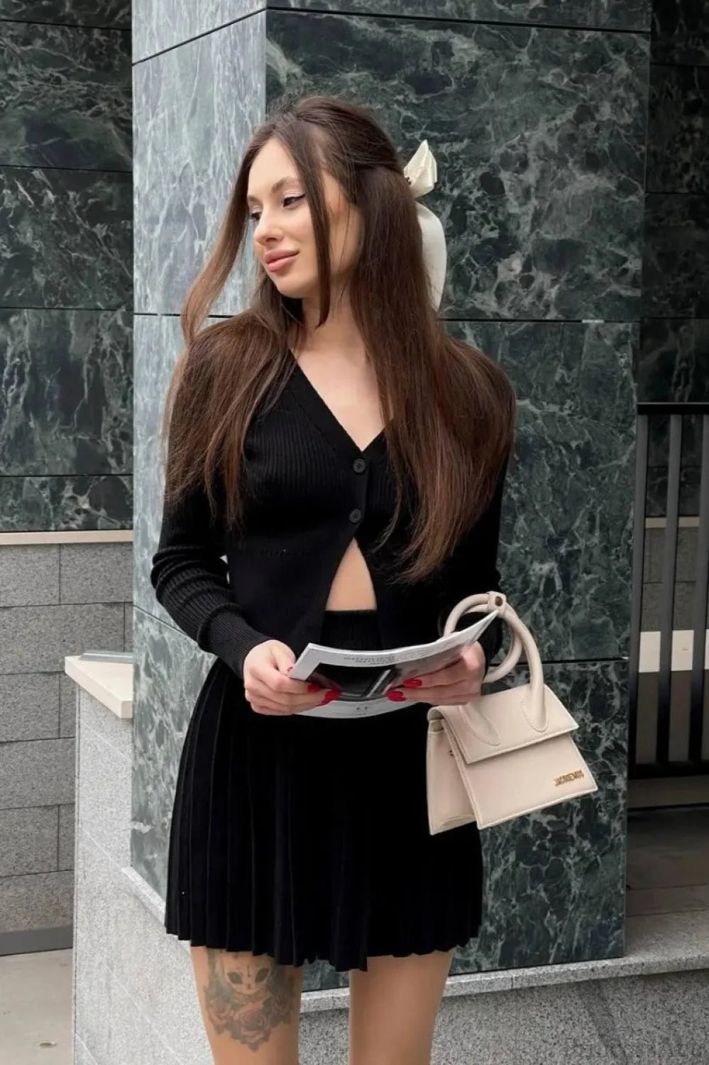 Well Tailored Garment with a Graceful Silhouette