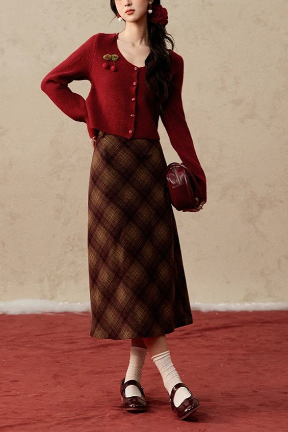 Vintage Inspired Cardigan with a Contemporary Edge