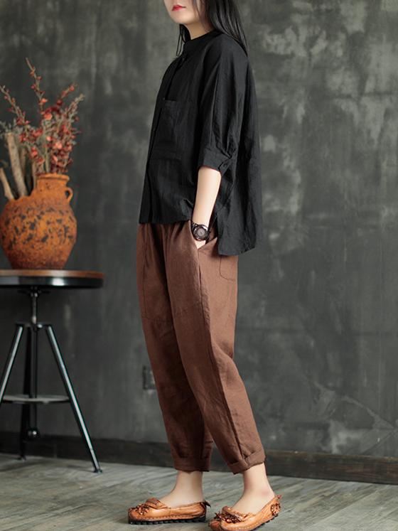 A Vintage Style Pants with Delicate Timeless Details