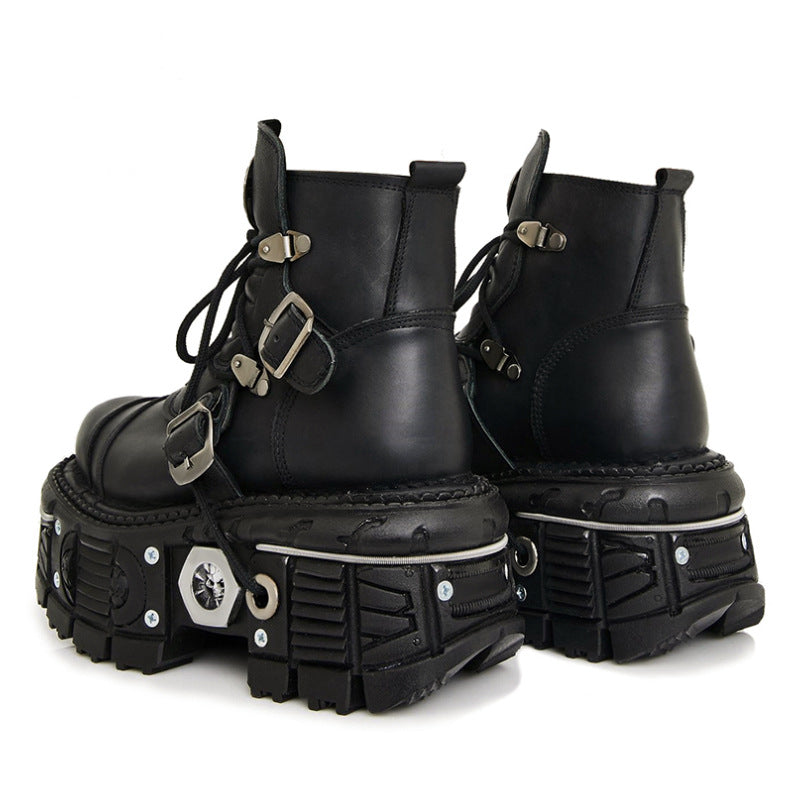 A Vintage Style Boots with Delicate Timeless Details