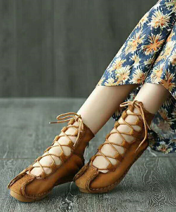 A Vintage Style Shoes with Delicate Timeless Details