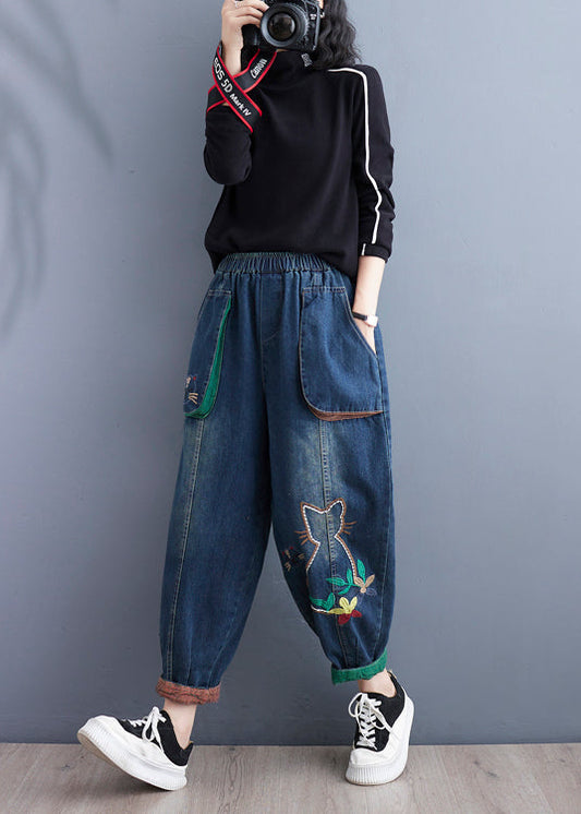 A Vintage Style Pants with Delicate Timeless Details