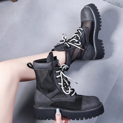 A Vintage Style Boots with Delicate Timeless Details