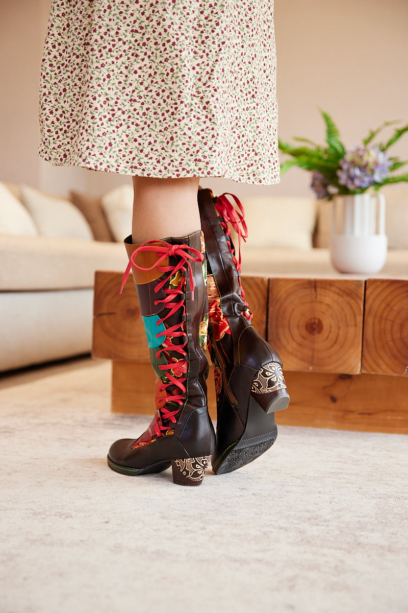 Vintage Inspired Boots with a Contemporary Edge
