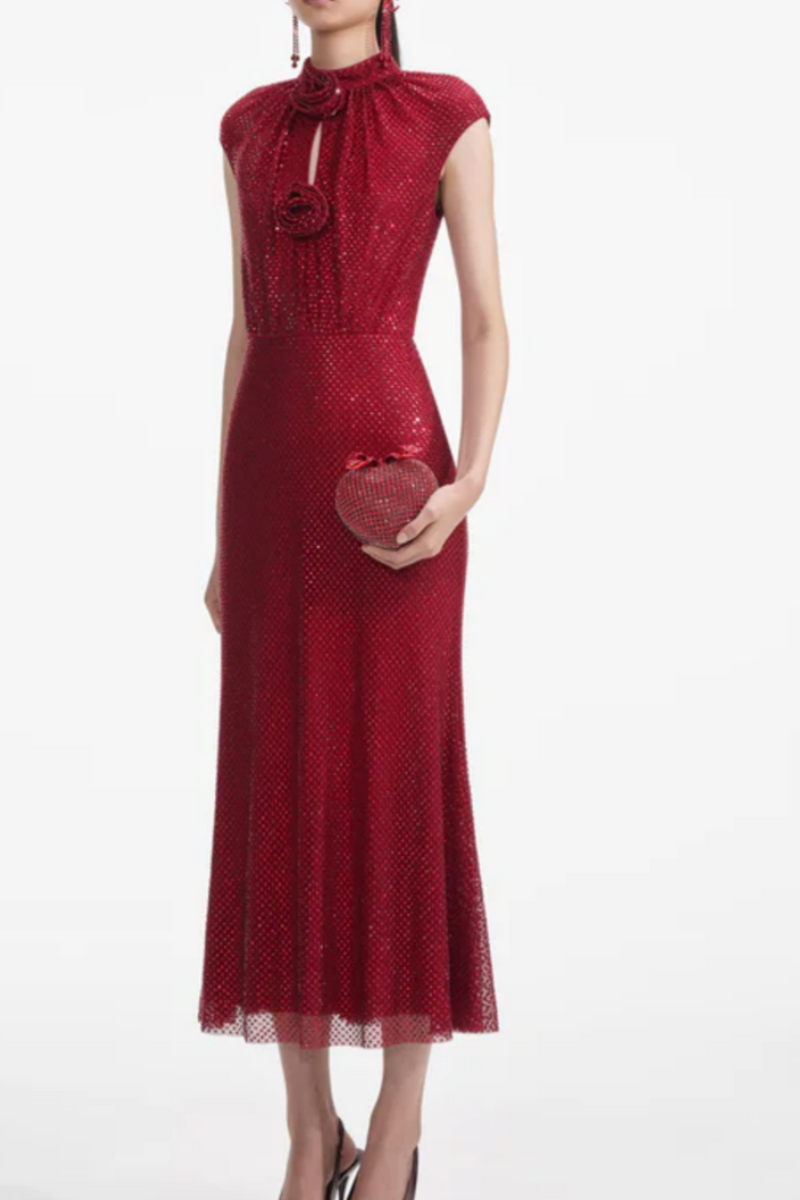Classic Vintage Dress with a Flattering Fit