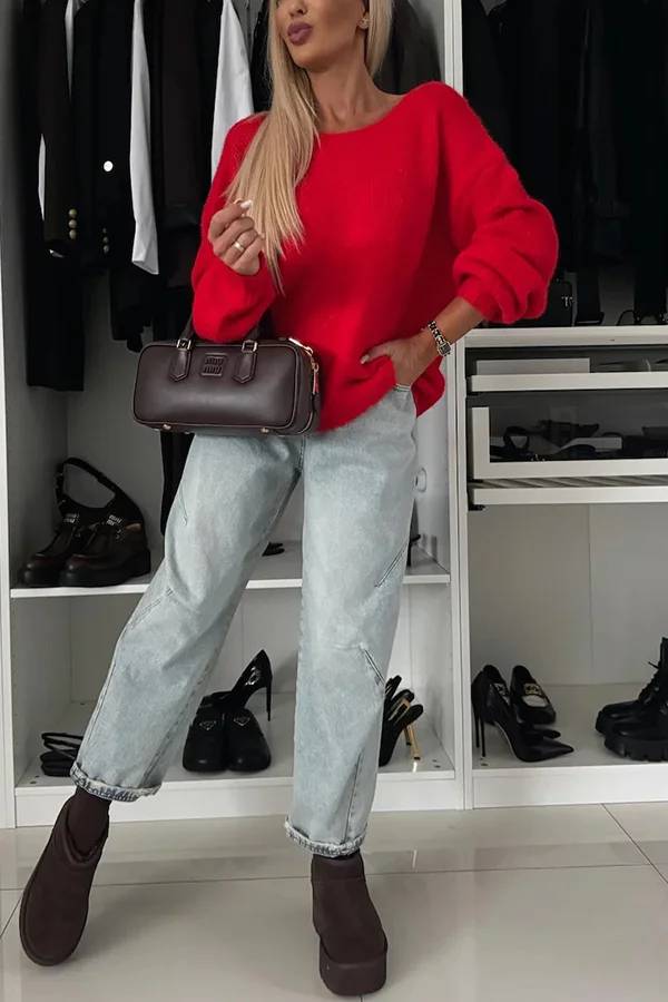 Beautifully Finished Sweater in a Timeless Design