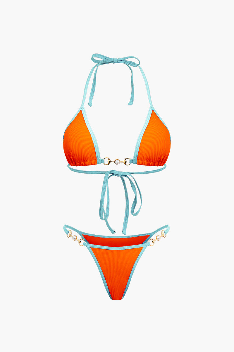 Vintage Inspired Bikini with a Contemporary Edge