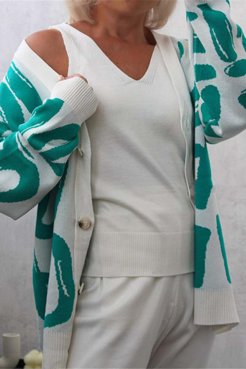 Vintage Inspired Cardigan with a Contemporary Edge