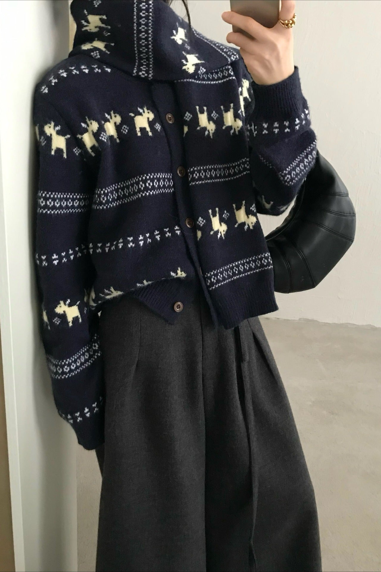 Vintage Inspired Cardigan with a Contemporary Edge