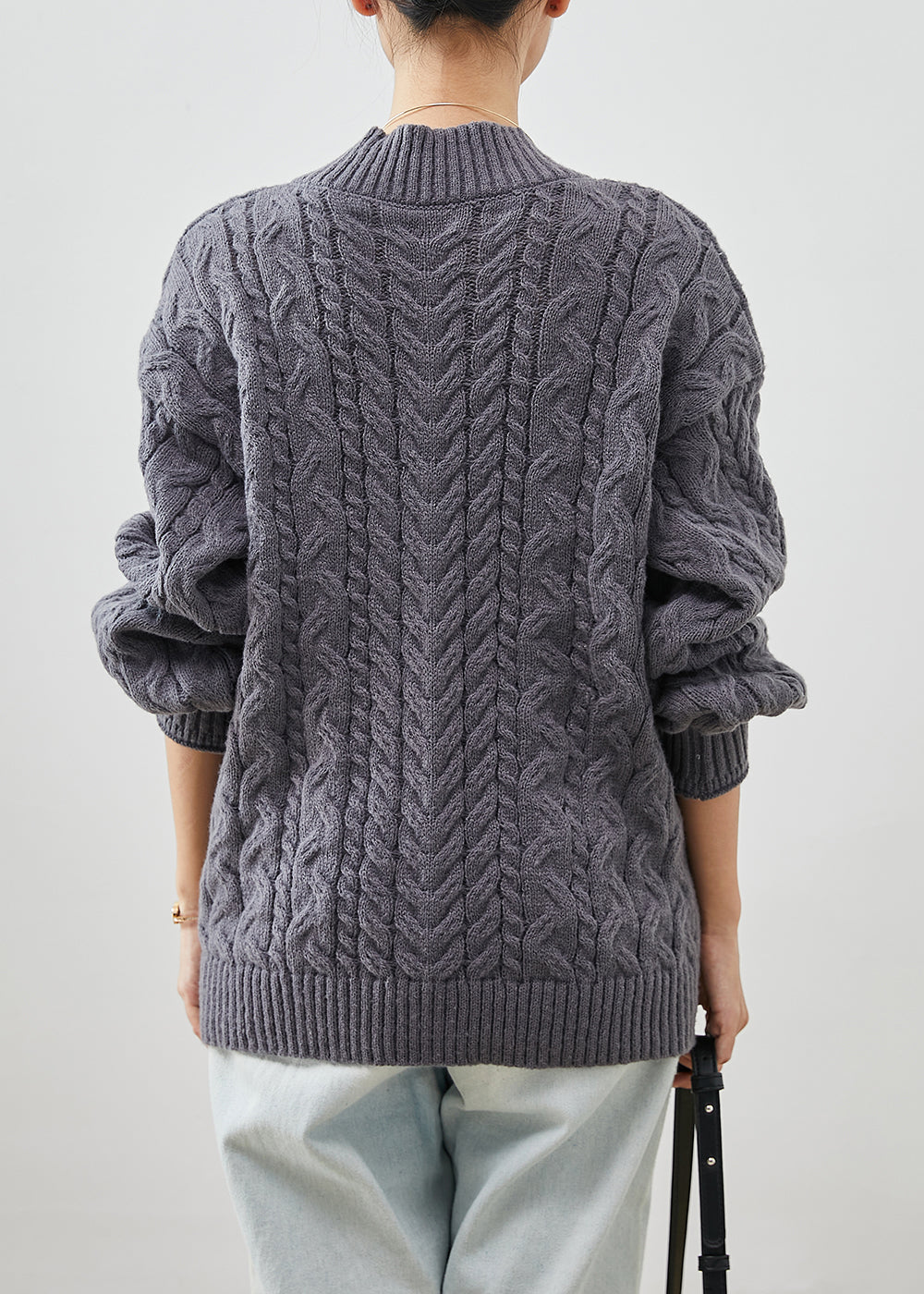 A Vintage Style Sweater with Delicate Timeless Details