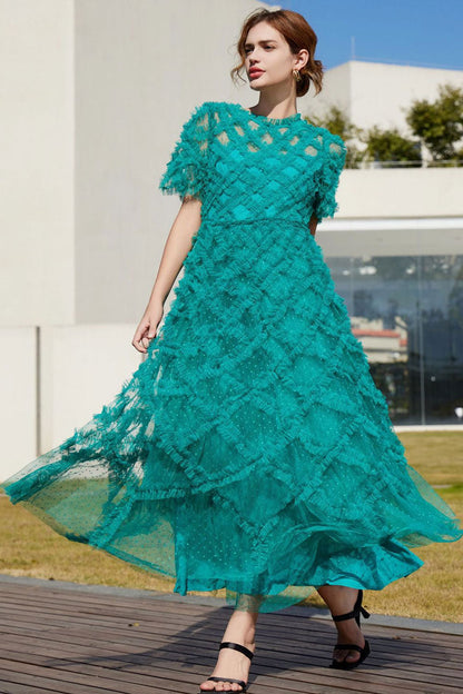 A Vintage Style Dress with Delicate Timeless Details