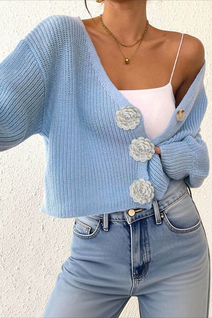 A Vintage Style Sweater with Delicate Timeless Details