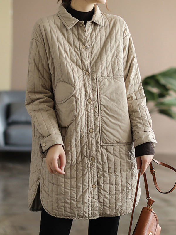 Well Tailored Coat with a Graceful Silhouette