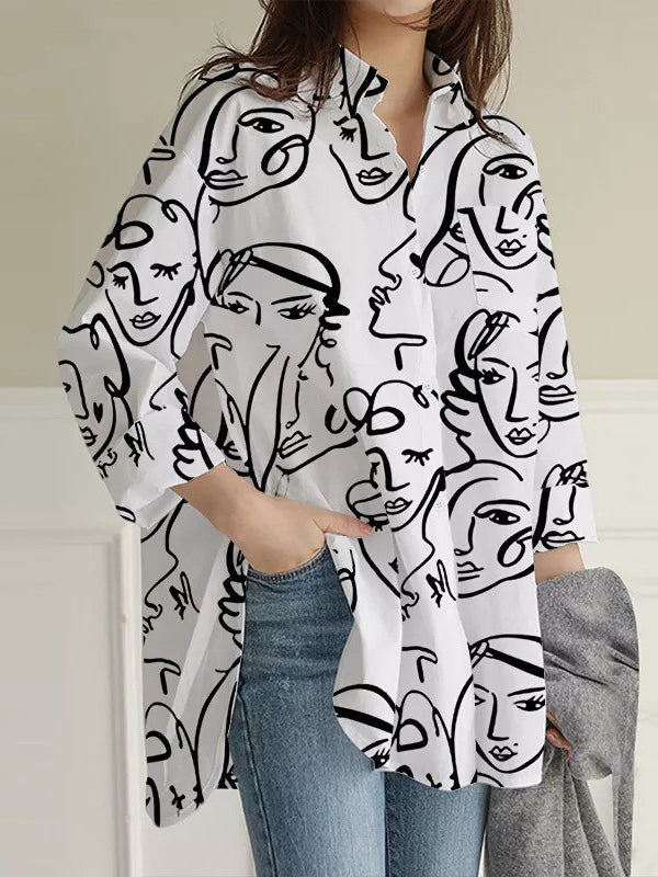 Beautifully Finished Blouse in a Timeless Design