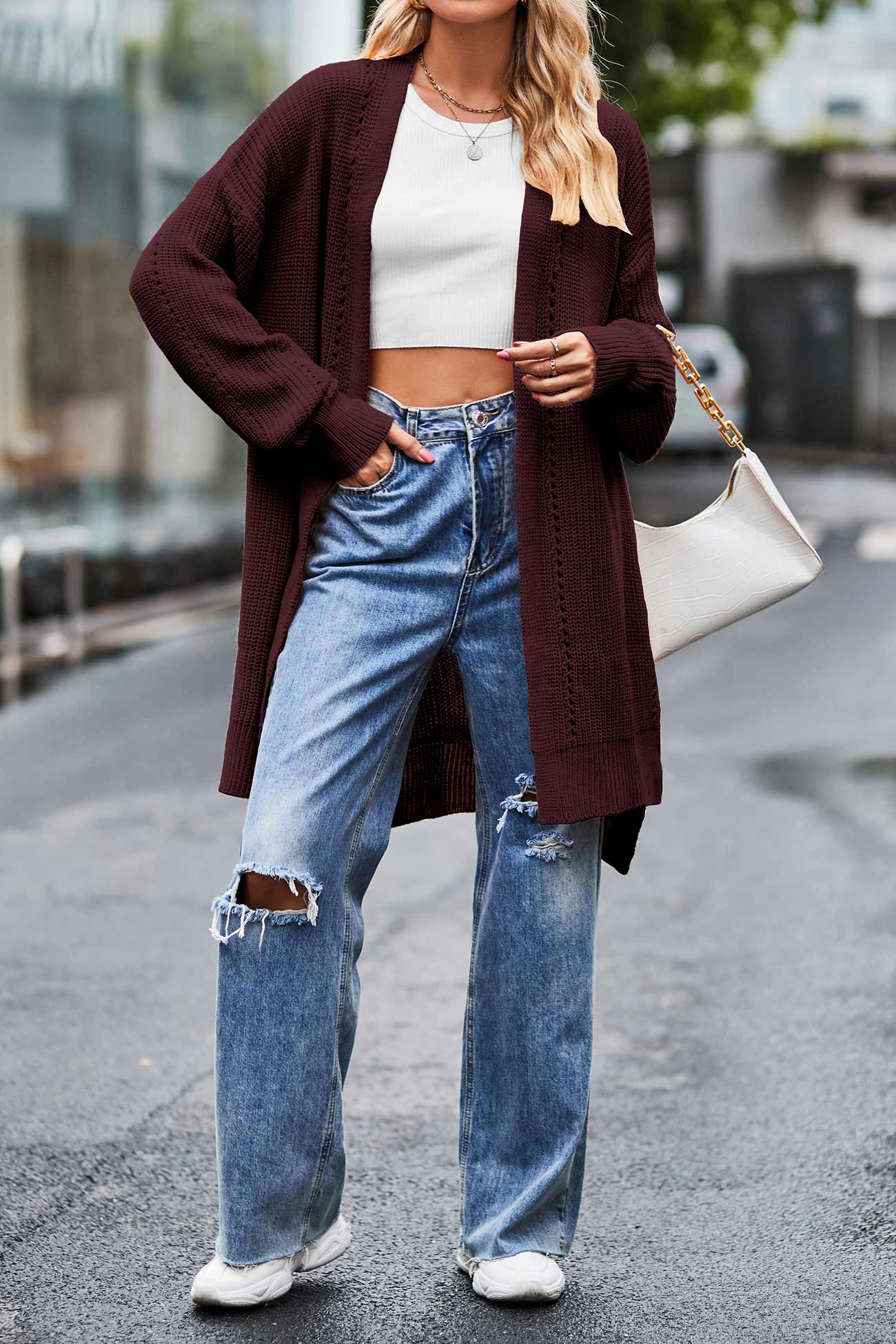 Effortlessly Elegant Cardigan with a Timeless Design