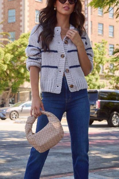 Vintage Inspired Cardigan with a Contemporary Edge